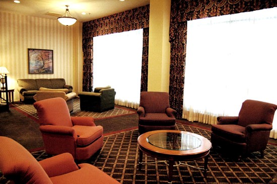 Fairmont Apartments second lounge room with large windows
